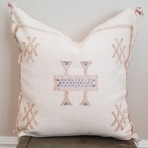 Cactus (Sabra) Silk Moroccan Pillow Cover